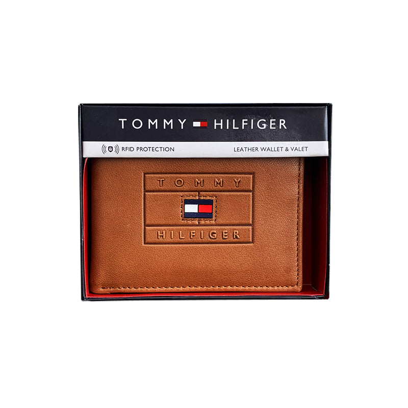 CARTERA TOMMY HILFIGER MARRON CABALLERO