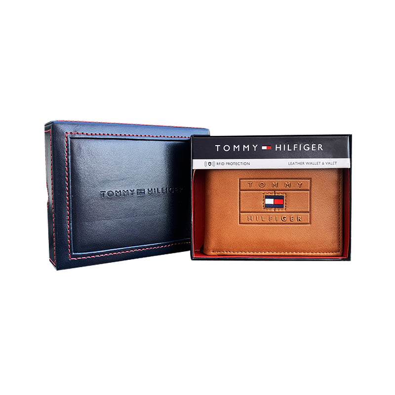 CARTERA TOMMY HILFIGER MARRON CABALLERO