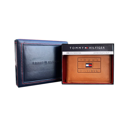 CARTERA TOMMY HILFIGER MARRON CABALLERO